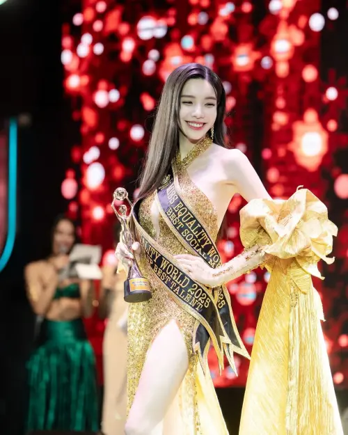 ▲愛里參加泰國跨性別選美比賽，獲得第4名殊榮。（圖／翻攝自愛里IG@allie.liao）