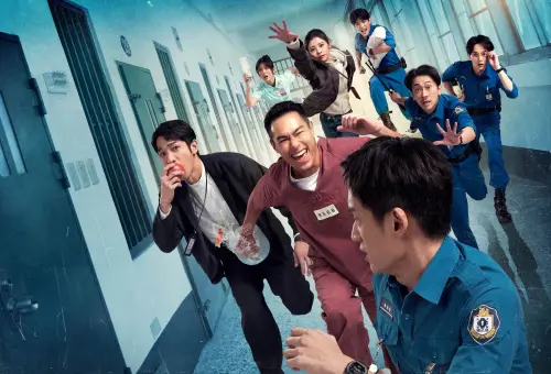 ▲愛奇藝原創影集《監所男子囚生記》正式海報。（愛奇藝國際版、壹壹影業提供）