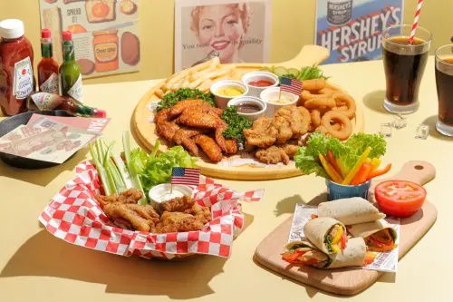 ▲「美式炸物拼盤」大人小孩都喜歡。（圖／豐FOOD海陸百匯提供）