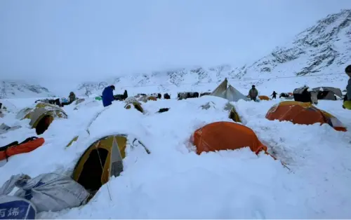 影／聖母峰暴風雪200名受困登山客最後撤離　「犛牛」出動救援
