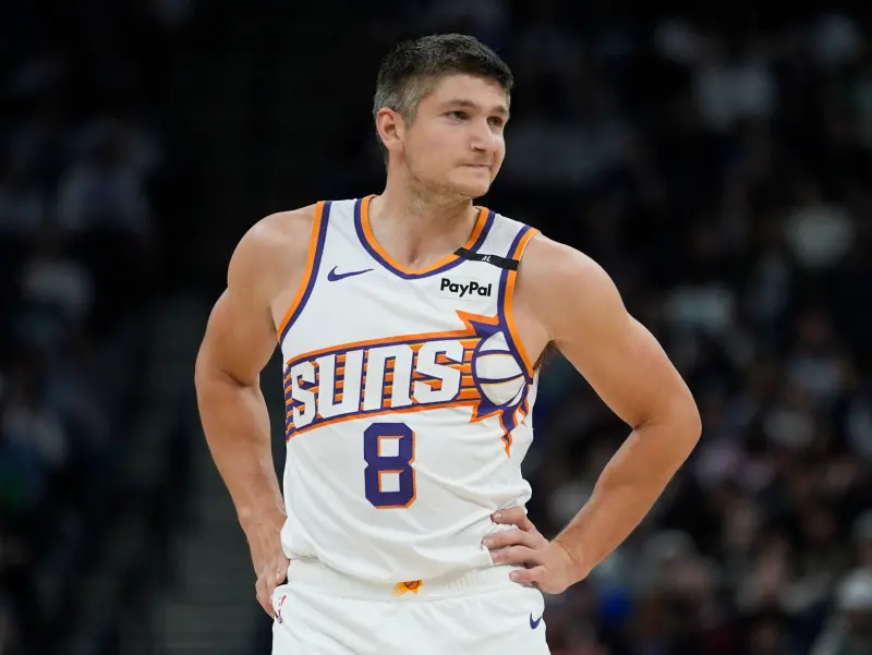 ▲10月8日體壇中知名的壽星，目前效力NBA美國職籃（National Basketball Association）鳳凰城太陽的艾倫（Grayson Allen）今天將迎來他30歲的生日。（圖／美聯社／達志影像）