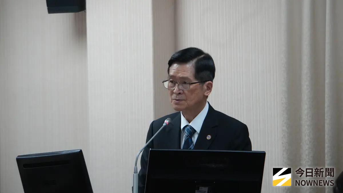 ▲退輔會主委嚴德發。（圖／記者呂炯昌攝）