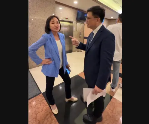 影／為大峽谷案槓上喊告！賴瑞隆在立院強碰柯志恩　吵架畫面曝光
