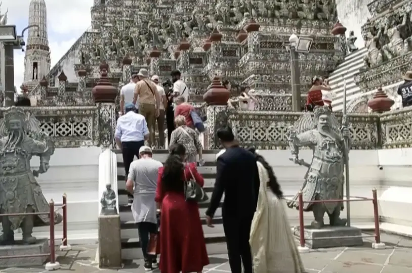 ▲泰國觀光業表現不如預期，讓原本期待疫後觀光熱潮持續延燒的業者大失所望。（圖／美聯社／達志影像）