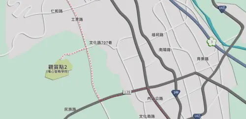 ▲2025雙十國慶煙火高處觀賞點。（圖／翻攝自2025國慶煙火在南投官網）