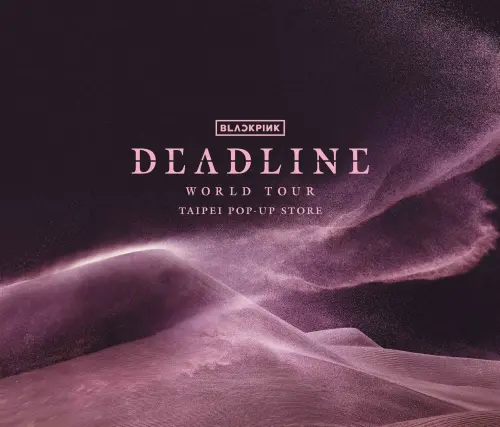 ▲BLACKPINK台北快閃店主視覺圖，確定祭出臺北專屬禮。（圖／Live Nation Taiwan）