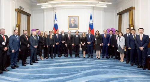 ▲賴清德接見「巴拉圭共和國眾議院議長拉多雷乙行」。（圖／總統府提供）