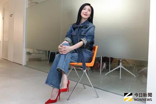 ▲楊謹華第9次入圍金鐘獎。（圖／記者朱永強攝）