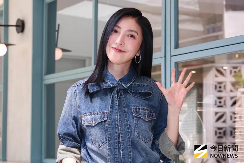 ▲楊謹華以《影后》入圍金鐘60最佳女主角獎，這也是她第9次入圍，今年她不讓了！大聲說出：「好希望是我。」（圖／記者朱永強攝）