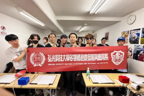 弘光學生日本研習　獲「柯南」原畫師肯定
