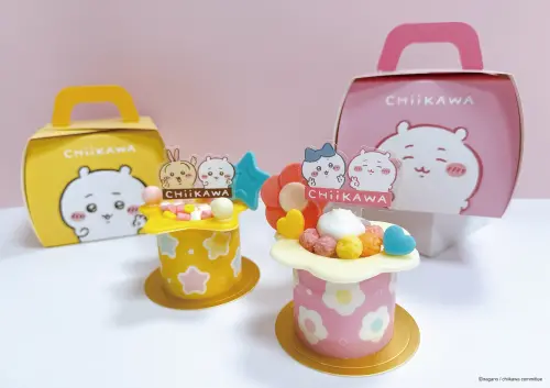 ▲吉伊卡哇小蛋糕，兩款各為78元。（圖／85度C提供）