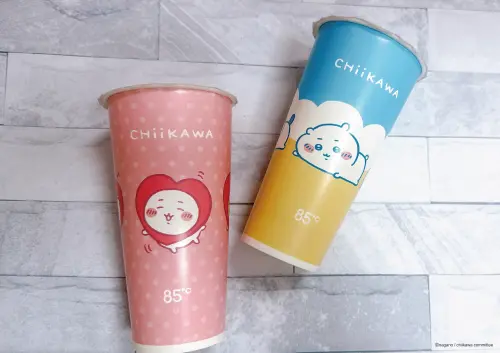 ▲85度C還將推出2款聯名紙杯。（圖／85度C提供）