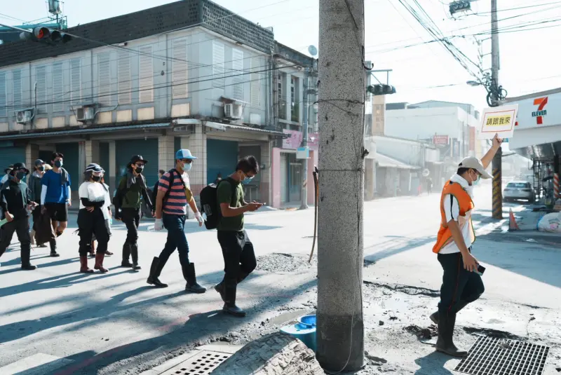 ▲花蓮光復鄉仍需要許多專業志工協助，賑災基金會說明，相關保險由基金會自有資金支應。（圖／賑災基金會提供）