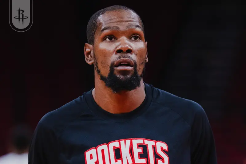 ▲「KD」杜蘭特（Kevin Durant）在節目《Up & Adams Show》中被問及「威斯布魯克是否可能加盟火箭」的傳聞時表示，若成真的話：「那會非常酷！」（圖／取自Houston Rockets X）