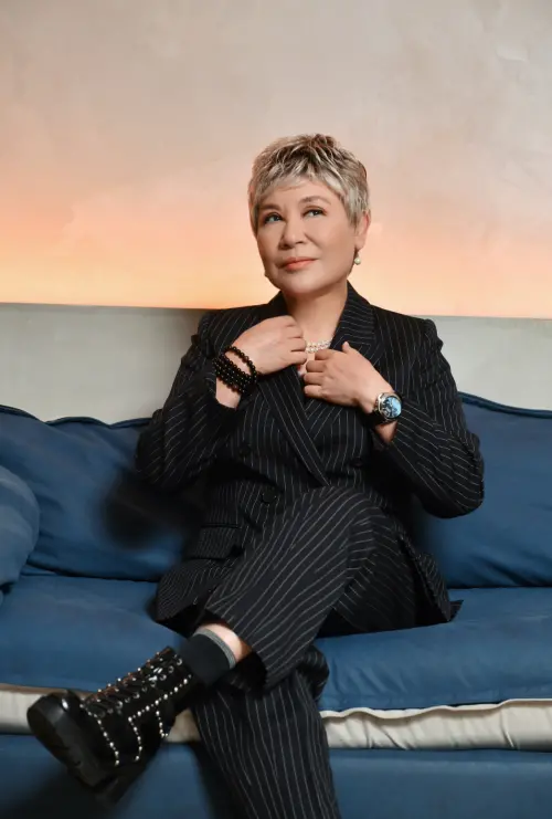 ▲黃小琥（如圖）表示，因她的外型陽剛，避掉很多潛規則。（圖／大大娛樂提供）