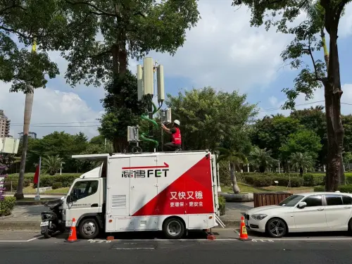 ▲迎接雙十國慶焰火，遠傳行動車提前進駐台中及南投，擴充逾百周邊基站與百名工程團隊待命。（圖／官方提供）