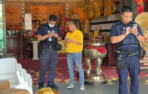 女代書疑遭詐1.6億墜樓亡！高雄「紫靈宮」姊妹訊後請回
