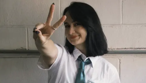 ▲宋潔明來自英國，止步50強。（圖／宋潔明 IG @jaxlouisax）