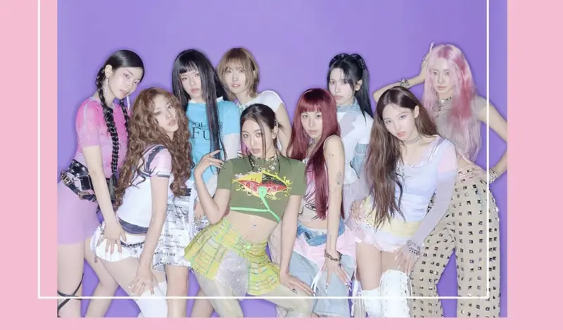 ▲韓國人氣女團TWICE今年將接棒去年BlankPink泰籍女神Lisa的位置，首度登台維多利亞的祕密舞台，其中台灣籍成員子瑜（右5）的性感造型掀起各界期待，加上TWICE明年3月再攻大巨蛋，演藝事業如日中天。（圖／IG victoriassecret）