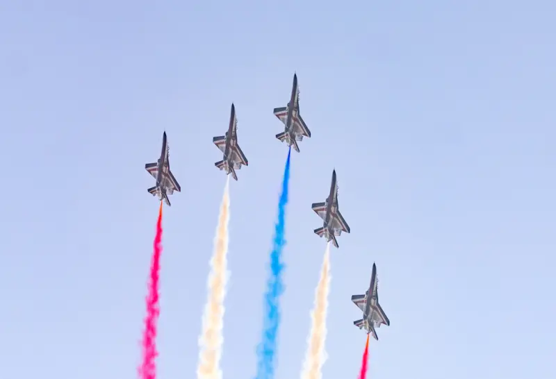 「雷虎小組」告別AT-3！勇鷹高教機5機衝場國慶初登板