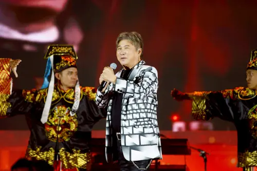 ▲胡瓜國慶表演。（圖／台中市政府提供）