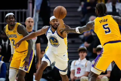 ▲除了霍福德的輪休計畫外，勇士另一名年輕球員穆迪（Moses Moody）已於對拓荒者比賽中復出。（圖／美聯社／達志影像）