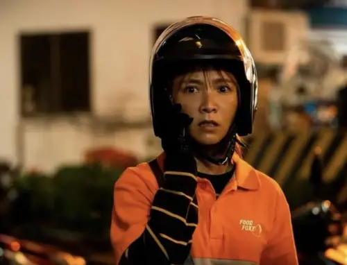 ▲溫妮在《正港分局》扮演外送員，隨著案情揭露有讓人印象深刻的演出。（圖／摘自 IG@yuen_nnnnnn）