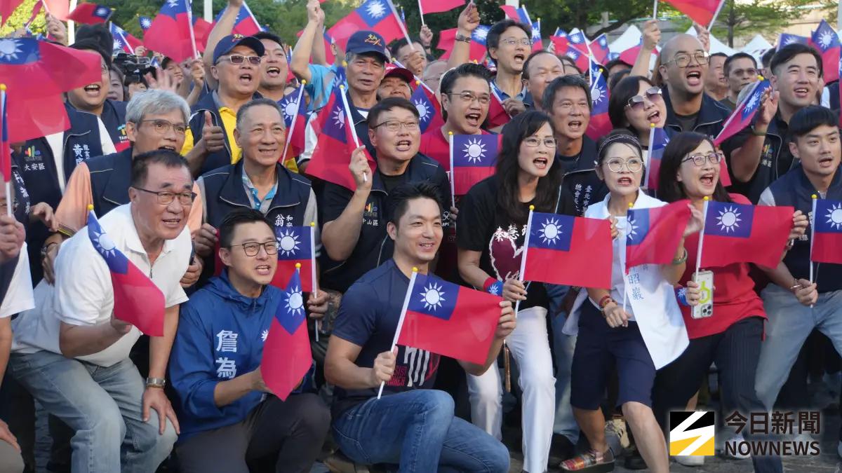 ▲台北市長蔣萬安出席中華民國114年國慶升旗暨慶祝活動。（圖／記者呂炯昌攝，2025.10.10）