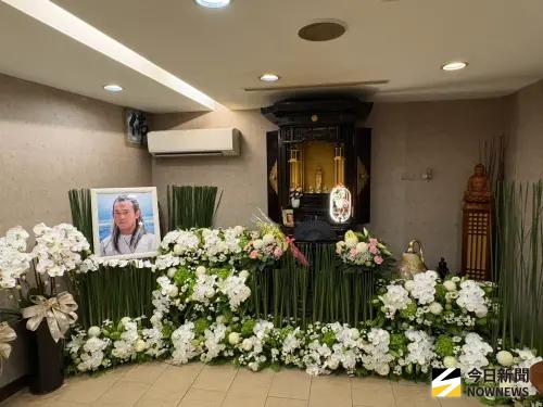 ▲顏正國的靈堂開放3天，供各界人士來悼念、致意。（圖／記者黃聖凱攝影）
