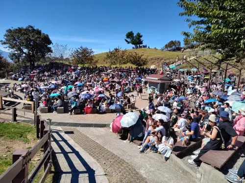 ▲清境農場每年都會吸引眾多旅客前往觀光，根據交通部觀光署「觀光統計資料庫」數據顯示，清境農場在2025年累積高達67萬觀光客湧入，在台灣農場景點排行第3名，僅輸給桃園市觀音蓮花園休閒農業區、大溪月眉休閒農業區。（圖／清境農場提供）
