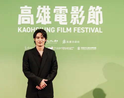 ▲日本帥哥水上恒司今年有兩部新作在高雄電影節放映。（圖／高雄電影節提供）