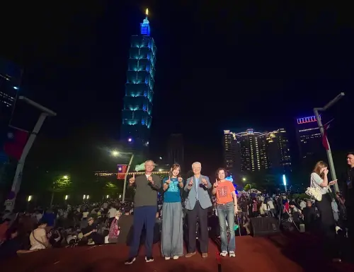 特企／煙火＋ 無人機璀璨夜空　台新新光金合併後攜台北101寫歷史
