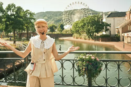 ▲LuLu帶著新娘子的好運氣，赴日本長崎拍攝MV。（圖／天地合娛樂提供）