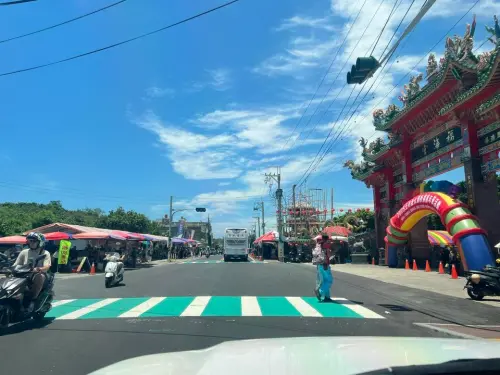 ▲王功漁港擁有數百年歷史，王功地區信仰中心－福海宮常常從5月開始就吸引大批信眾前往參拜。