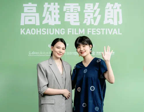 ▲紀培慧（左）與黃詩柔（右）聯手執導題材和畫面都很特殊的動畫片《人魚漢斯》。（圖／高雄電影節提供）