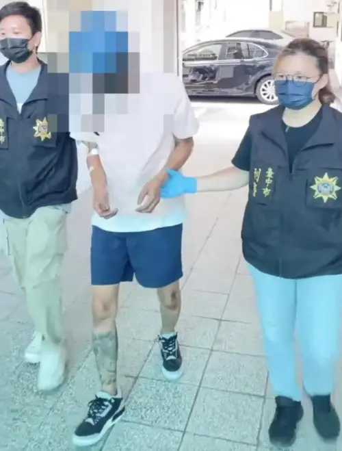 毒駕男開BMW撞茶行釀1死1傷　腳踩6千元喬丹球鞋遭移送畫面曝光
