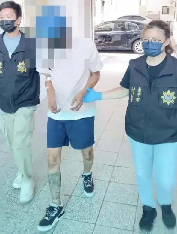 ▲劉男9日毒駕衝撞茶行釀1死1傷，11日出院被警方帶回詢問。（圖／警方提供）