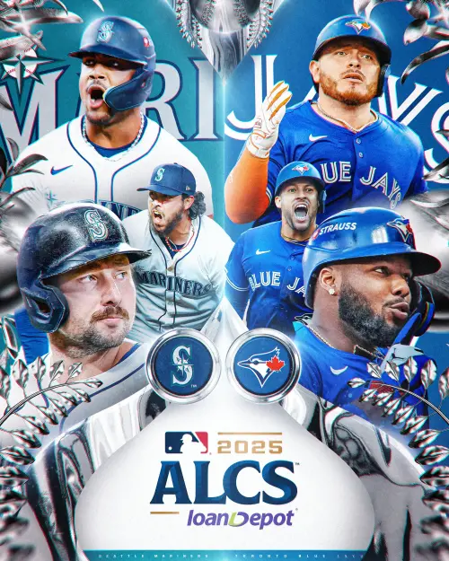 ▲美聯冠軍戰由西雅圖水手對決多倫多藍鳥。（圖／取自MLB X）