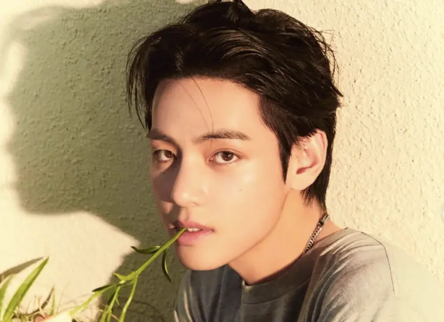 ▲金泰亨（如圖）今（12）日在IG發出限時動態，可以看到他和朴敘俊、朴炯植0偽裝在漢江散步，讓粉絲興奮喊：「帥到像韓劇」。（圖／翻攝自IG thv）