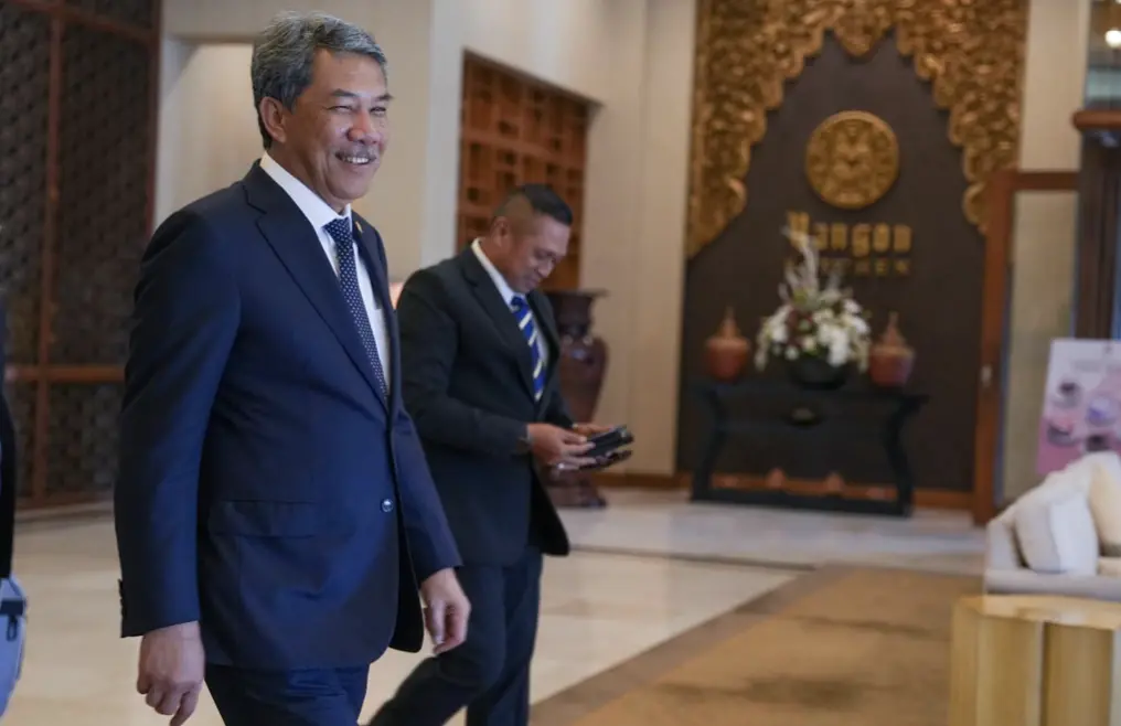 ▲馬來西亞外長穆罕默德哈山（Mohamad Hasan）訪問內比都，與緬軍高層會晤討論停火。（圖／翻攝自穆罕默德哈山臉書）