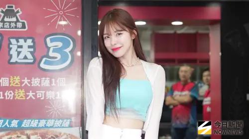 ▲李多慧直言爸媽知道她不僅捐款30萬，還親自到花蓮救災，感到十分驕傲。（圖／記者張一笙攝）