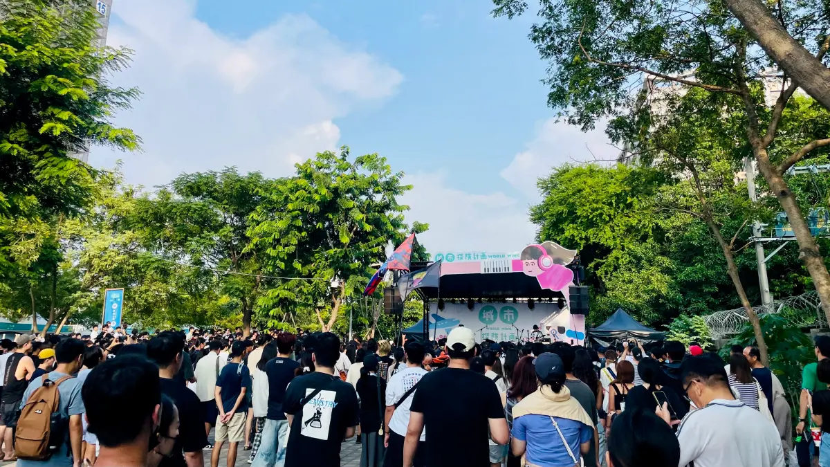 ▲「2025城市探險計畫」集結音樂演出、風格市集與親子體驗活動，人潮爆滿。（圖／清景麟集團提供）