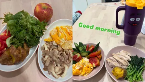 ▲哈孝遠天天吃營養菜單，連身體都變輕盈。（圖／哈孝遠 IG @coreyha77）