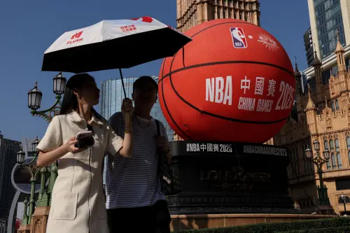 ▲NBA House澳門首度登場,融合籃球、音樂與科技,打造沉浸式球迷體驗。(圖/路透/達志影像) ▲NBA House澳門首度登場,融合籃球、音樂與科技,打造沉浸式球迷體驗。(圖/路透/達志影像)