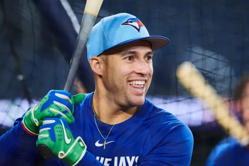 ▲根據MLB數據專家Sarah Langs指出，這是史普林格（George Springer）個人季後賽生涯第21支全壘打，超越名人堂游擊手基特（Derek Jeter，20轟），獨居MLB季後賽全壘打排行榜第5位。（圖／美聯社／達志影像）