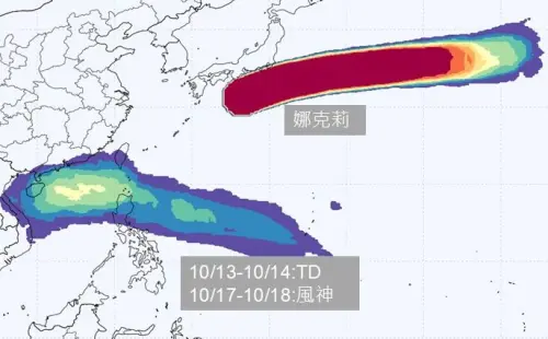 風神颱風最快週五生成！路徑往西靠近台灣　週末東北季風大降溫
