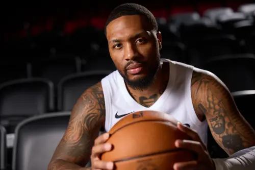 ▲里拉德笑著說：「我之前只會說『你好』，太簡單了，我想學些更有意思的中文，這樣能更自然地跟我的新隊友交流。」（圖／美聯社／達志影像）