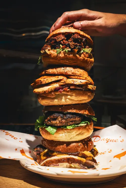 ▲Dayne’s Texas Barbecue南港CITYLINK漢堡嘉年華，開吃5款全新漢堡。（圖／Dayne’s Texas Barbecue提供）