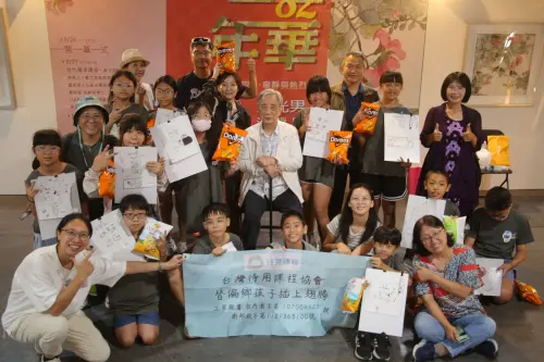 ▲展覽義賣黃光男校長筆墨作品，預計捐出近50萬元回饋社會，以美與善的力量滋養人心。（圖／主辦單位提供）