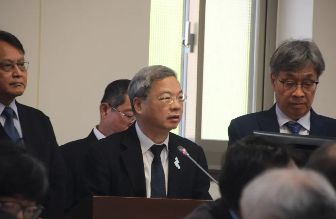 ▲龔明鑫表示，稀土所使用的材料，多數都是從間接進口，如日本進口材料，美國進口設備，從中國進來比較少，間接恐怕還是會受衝擊。（圖／記者鍾泓良攝影）